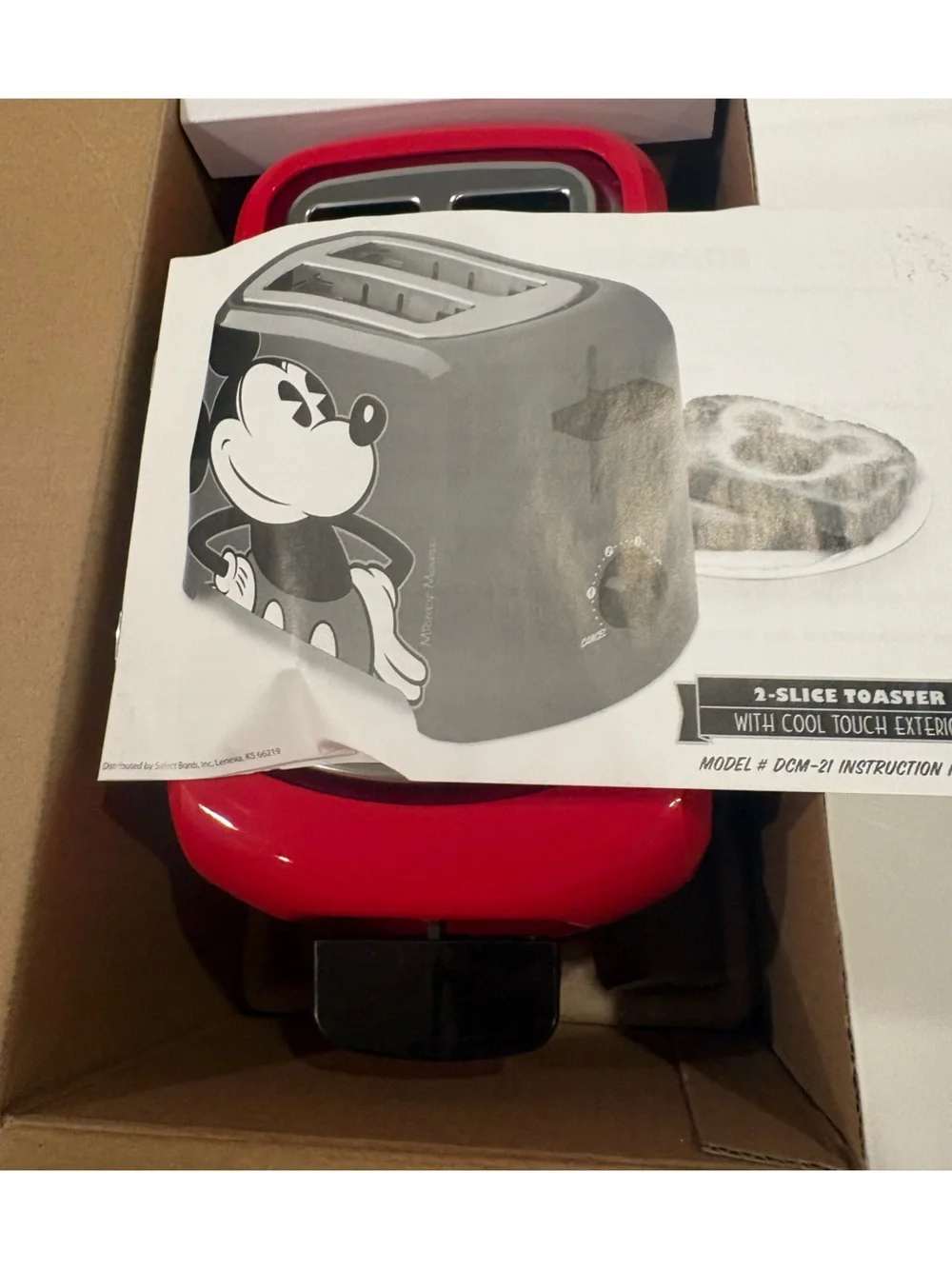BRAND NEW Disney Mickey Mouse Toaster